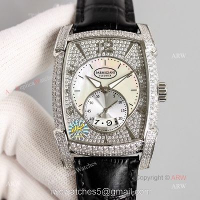 New Parmigiani Fleurier KALPA With Diamonds Mens Swiss Replica Watches