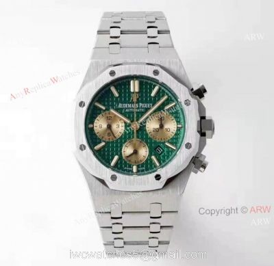 New BF Factory Audemars Piguet Royal Oak Green Dial AP 26331OR 41mm Stainless Steel Superclone Watch