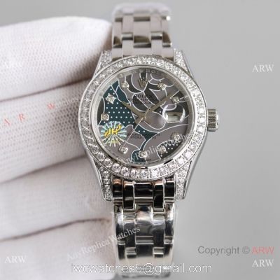 JH Factory Replica Rolex Pearlmaster 81299 Stainless Steel 34mm Watch  2021 New