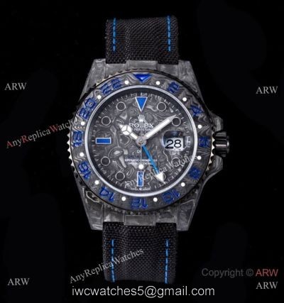2021 New Rolex DiW GMT-Master II Custom Wrist JH Factory Cal.3186 Blue Version Watch