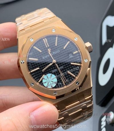 JF Factory Audemars Piguet Royal Oak 15400 Rose Gold Watch 41mm