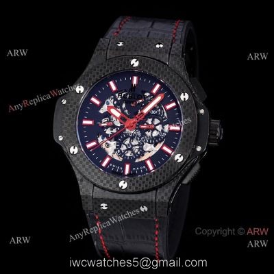 Hublot Big Bang Automatic Replica Watches Carbon Case 48mm