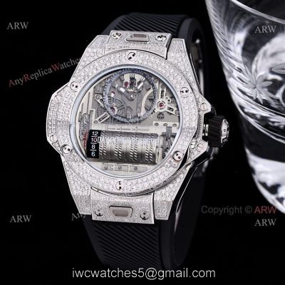 High Quality Replica Hublot Big Bang MP-11 Watch With Diamonds 45mm