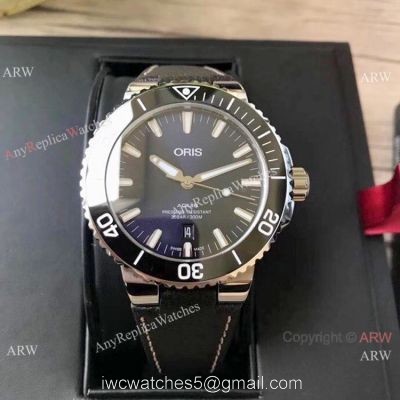 Super Clone Oris Aquis SW200 Movement Watch Black Ceramic Bezel