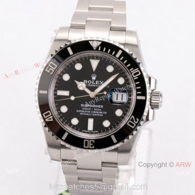 Highest Quality Rolex Submariner Date VS Factory 3135 Black Dial Watch 40mm
