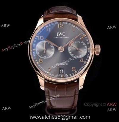 ZF Factory IWC Portugieser Automatic 7 Days Gray Dial Copy Watch  Brand NEW