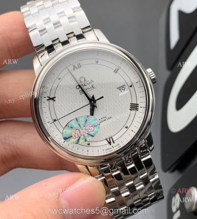 MKS Factory Omega De Ville Prestige 9015 Watch Stainless Steel