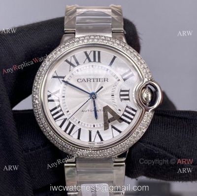 V6 Factory Swiss Grade Cartier Ballon Bleu De 36mm Watch Automatic Movement