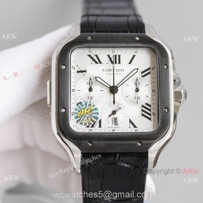 JH Swiss Grade Cartier Santos de Cartier Chronograph WSSA0017 Watch