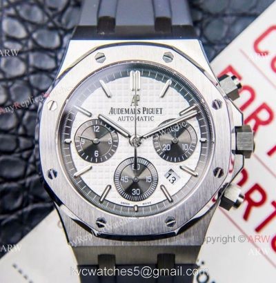 Grade 1A Swiss Copy Audemars Piguet Royal Oak Chrono ETA 7750 Watch 41mm Panda Dial