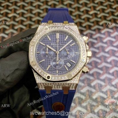 Iced Out Audemars Piguet Royal Oak Chronograph Watches 42mm for Men