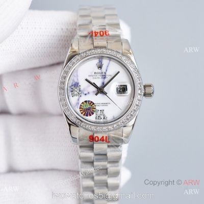 2021 New Rolex Datejust President Marble Dial 28 Lady Watch  Swiss Quality