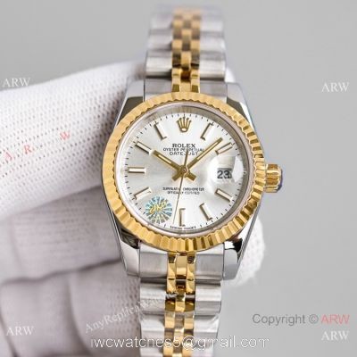 TW Factory Rolex datejust Jubilee Two Tone 28mm Watches AAA Replica