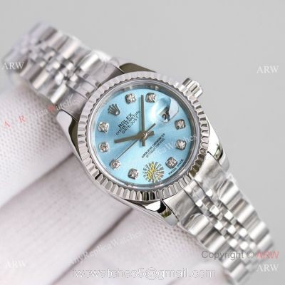 TW Factory Copy Rolex datejust Jubilee Stainless Steel Watches 28mm Lady
