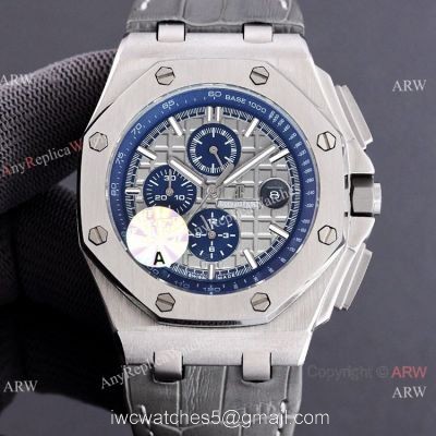 JF 1:1 Swiss Audemars Piguet AP Royal Oak Offshore 26400IO Watch Blue Inner 44mm
