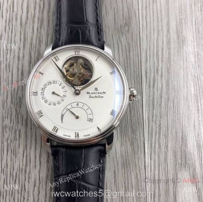 JB Factory Super Clone Blancpain Villeret Real Tourbillon Watch Cal.25 Movement