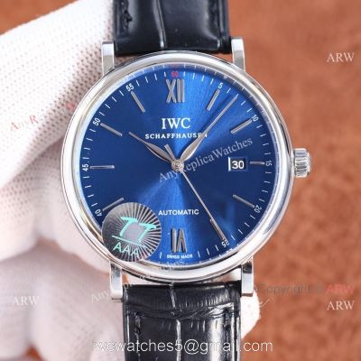 Top Knock-off IWC Portofino Blue Face Citizen 9015 40 MM Men Watch