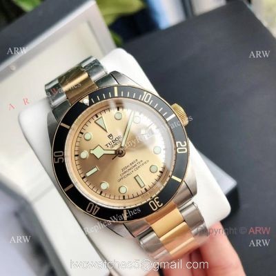 GD Factory Tudor Heritage Black Bay 8215 Watch 41mm Champagne Dial