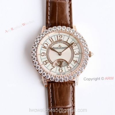 GF Jaeger Lecoultre Dazzling Rendez Vous Night and Day 36mm Diamond Watch Replica