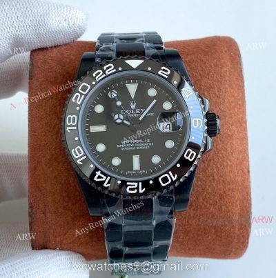 New All Black Rolex GMT-Master II Revenge By Titan Black Best Replica Watch
