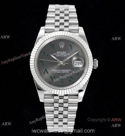 2022 New! Super Clone Rolex Datejust II Middle East Edition Swiss 3235 DIW 904L Watch Gray Arabic Dial