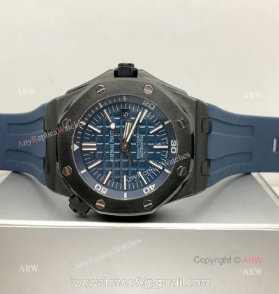 Copy Audemars Piguet Royal Oak Offshore Divers Automatic Watch Blue Dial
