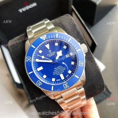 GD Factory Tudor Pelagos Citizen 8215 Watch Blue Ceramic Bezel 42mm