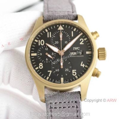 ZF Swiss IWC Pilots Chronograph 10 Years of MR PORTERo Edition IW387907 watch 2022 New