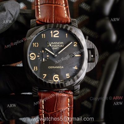 Panerai Luminor GMT All Black Replica Watch 44mm
