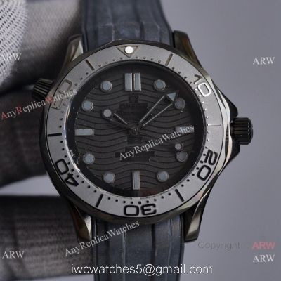 Swiss Quality Copy Omega Seamaster Nekton 42mm Watch Black Venom Edition