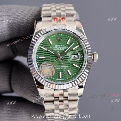 New Rolex Datejust 41 Automatic Green Face Rolex Jubilee Watch Replica