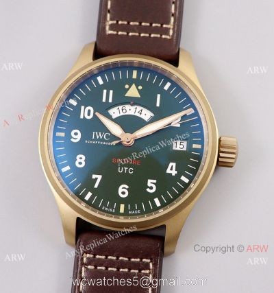 ZF Replica IWC Pilots Watch UTC Spitfire Edition MJ271 IW327101