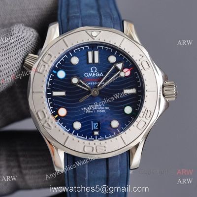 Swiss Quality Omega Seamaster Nekton Diver 300m Blue Dial Watches 42mm