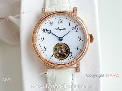 New Copy Breguet Classique Flying Tourbillon Yellow Gold Watch 32mm