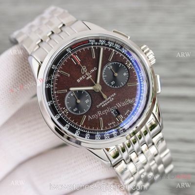 Swiss Breitling Premier Bentley Centenary Limited Edition BLS A7750 Chocolatee Dial Watch AAA Replica