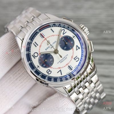 Swiss Breitling Premier B01 Bentley Limited Edition BLS Asia 7750 Blue Arabic Watch AAA Copy