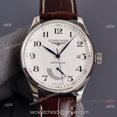 Swiss Replica Longines Master Power Reserve 38mm Watch Leather Strap 2824 Movement