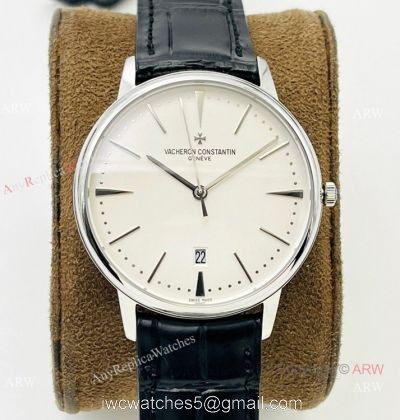 MK Factory V4 Vacheron Constantin Patrimony 9015 Watch White Dial