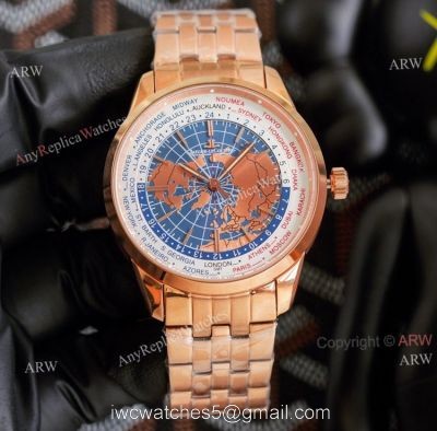 Swiss Replica Jaeger-LeCoultre Geophysic Universal Time Watch SS