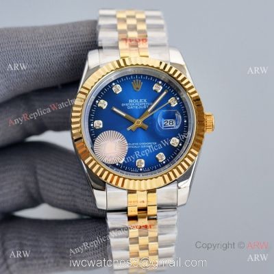 Swiss Quality Rolex Datejust II 41 Citizen 8215 Watch Bucherer Blue Jubilee Strap