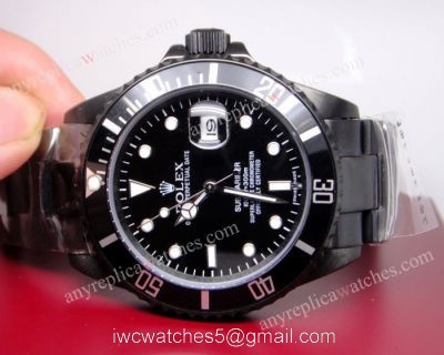 High Quality Replica Rolex Submariner Ceramic Bezel 40mm Watch All Black Rolex