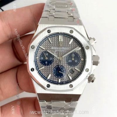 Swiss 7750 Royal Oak Audemars Piguet Replica Watches Gray Dial 26331OR