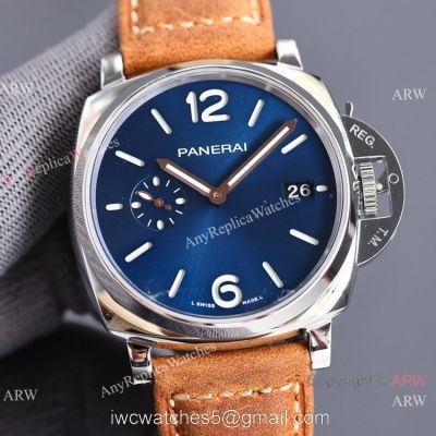 Replica Panerai Luminor Due Bucherer Blue Watch Small Size 42mm