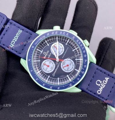 2022 New! Swatch x Omega Bioceramic Moonswatch Mission to Earth for Sale
