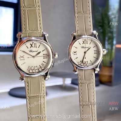 Clone Chopard Happy Sport Couple Watches 30mm or 36mm Quartz