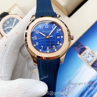 Swiss Quality Copy Patek Philippe Aquanaut Citizen Watch Rose Gold Case