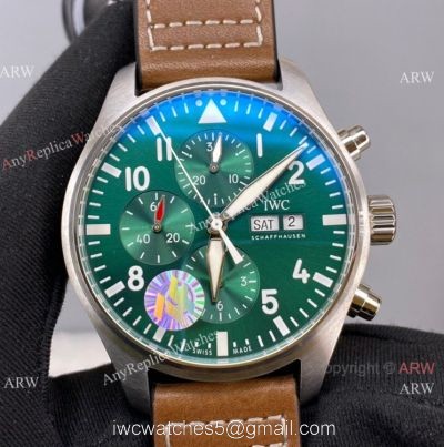 ZF Factory IWC Pilotos Watch Racing Green Copy Watch New
