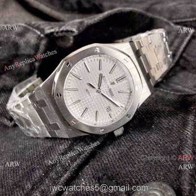 Best Quality Audemars Piguet Royal Oak Replica Watches 42mm Stainless Steel White Face